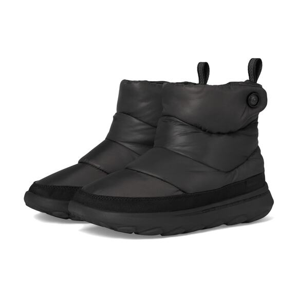 Merrell Women's Sz 6 Black Hut Moc 2 Quilted Winter Boots Snow Insulated BR2-5 - Picture 1 of 9